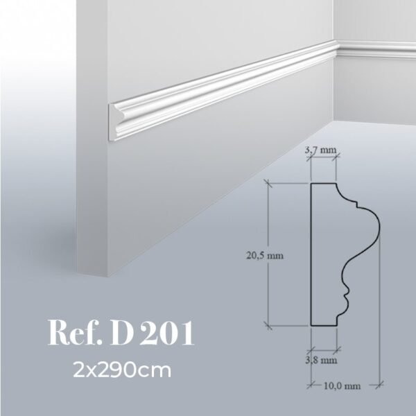 D201 / 2x290cm