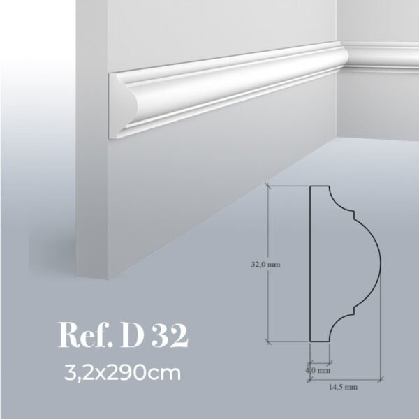 D32 / 3,2x290cm